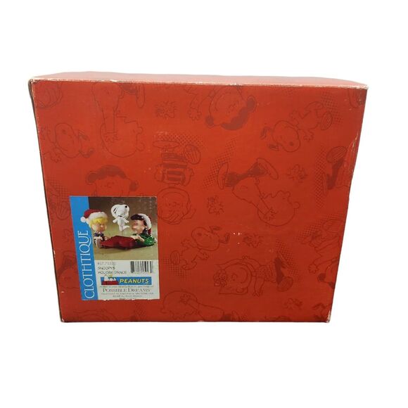 STUDIO 56 SNOOPY'S HOLIDAY DANCE CLOTHTIQUE POSSIBLE DREAMS PEANUTS CHRISTMAS - Picture 2 of 11